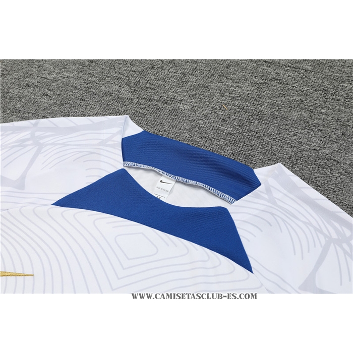 Chandal del Francia 22-23 Manga Corta Blanco - Pantalon Corto